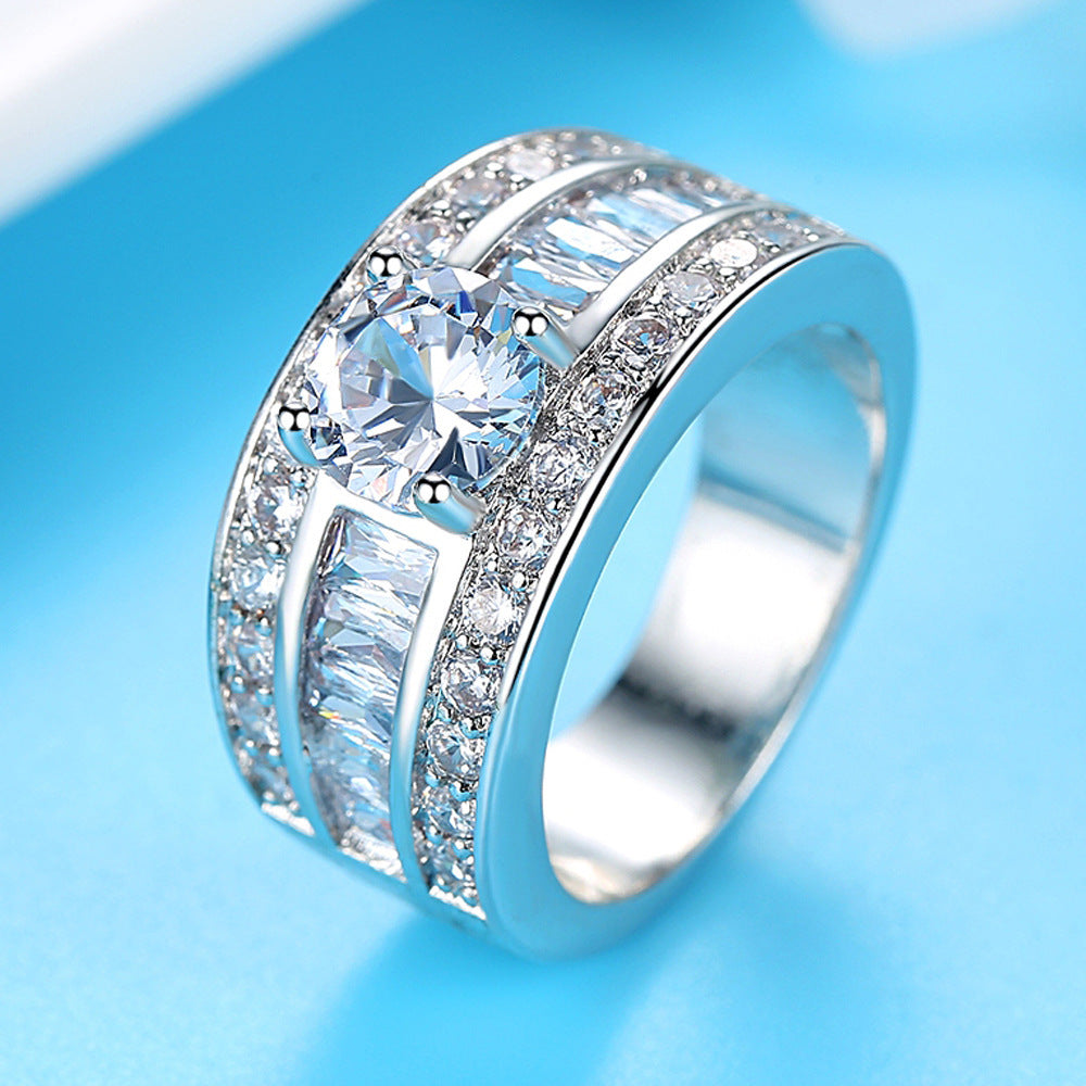 Zircon Claw Heart Arrow ring - Kaldas Online Shopping