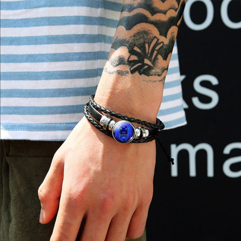 Zodiac Design Bracelet - Kaldas Online Shopping