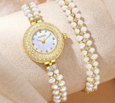 Pearl Luxury Watch for Ladies - Kaldas Online Shopping