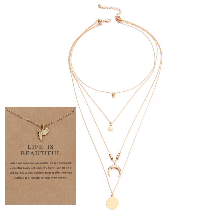 Multi-style Women Necklace - Kaldas Online Shopping