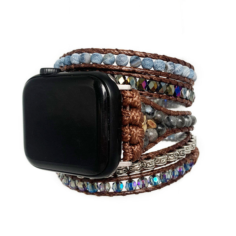Agate Woven Bohemian Watch Band - Kaldas Online Shopping