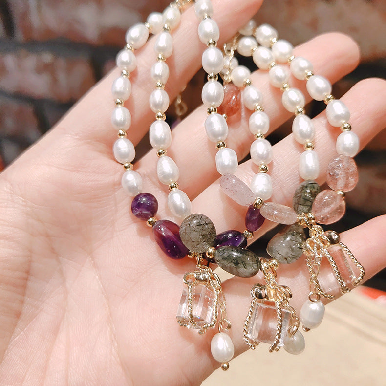Flourishing Blossom Baroque Pearl Bracelet - Kaldas Online Shopping