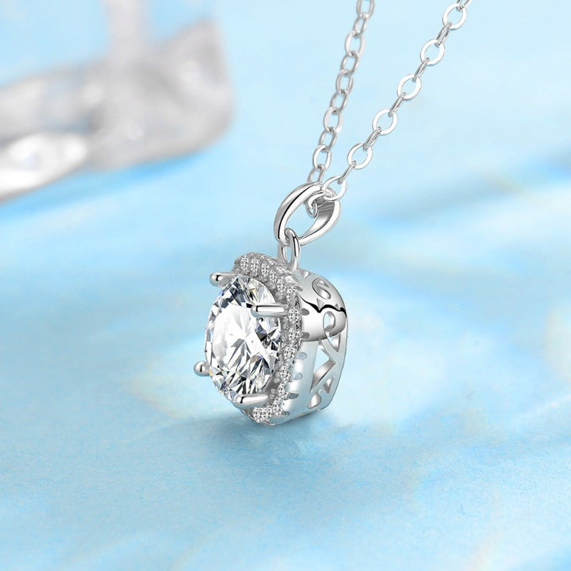 S925 Sterling Silver Happiness Necklace - Kaldas Online Shopping