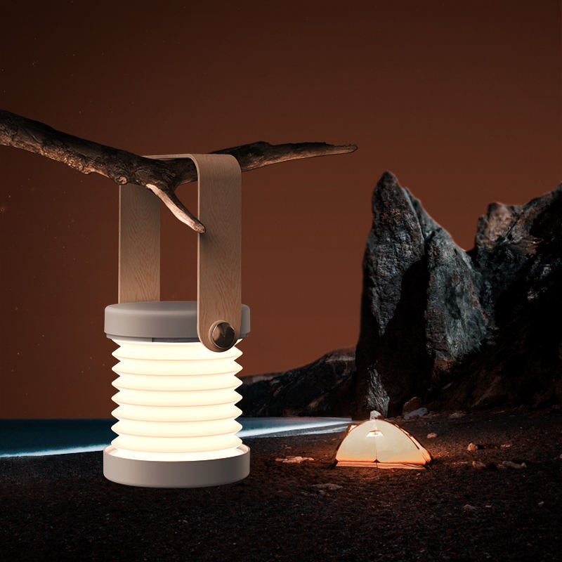 Foldable USB Rechargeable Dimmable LED Night Light