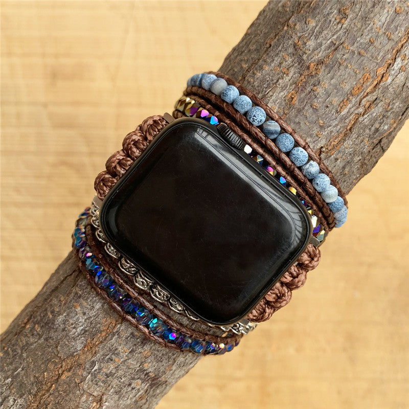 Agate Woven Bohemian Watch Band - Kaldas Online Shopping