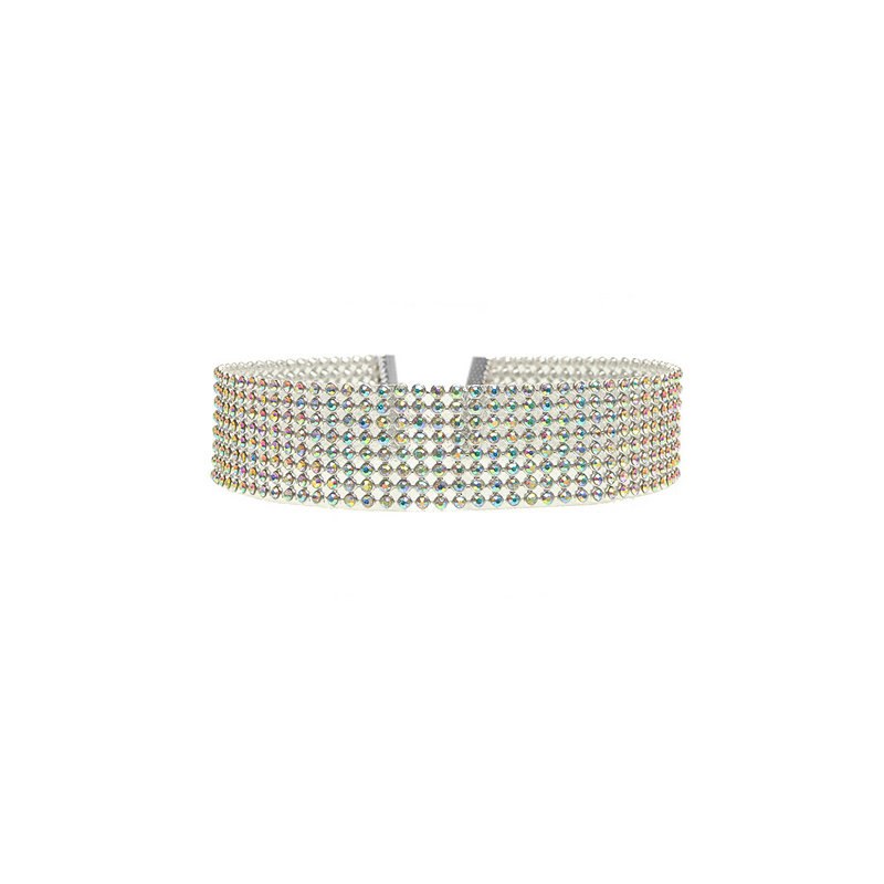 Full Crystal Rhinestone Necklace - Kaldas Online Shopping