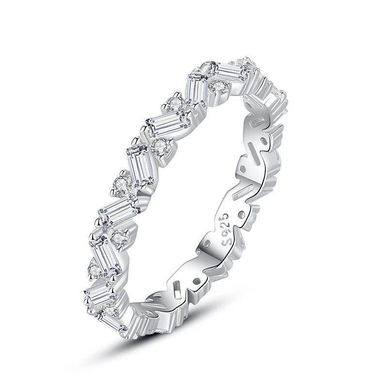 Sugar Cube Niche Design Ring - Kaldas Online Shopping