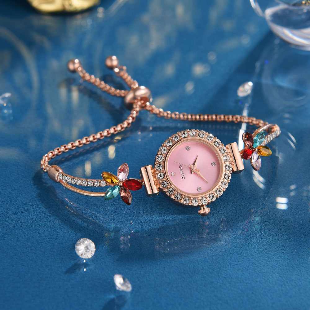 Adjustable Bracelet Women's Quartz Watch - Kaldas Online Shopping