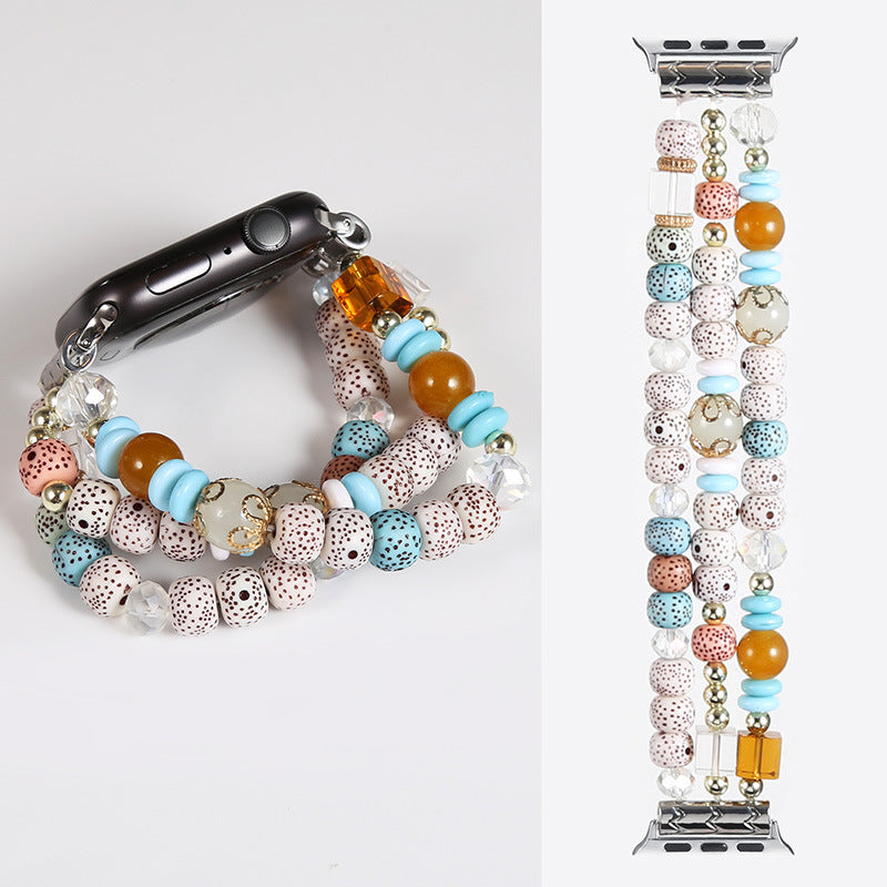 Bohemian Handmade Beaded Watch Band - Kaldas Online Shopping