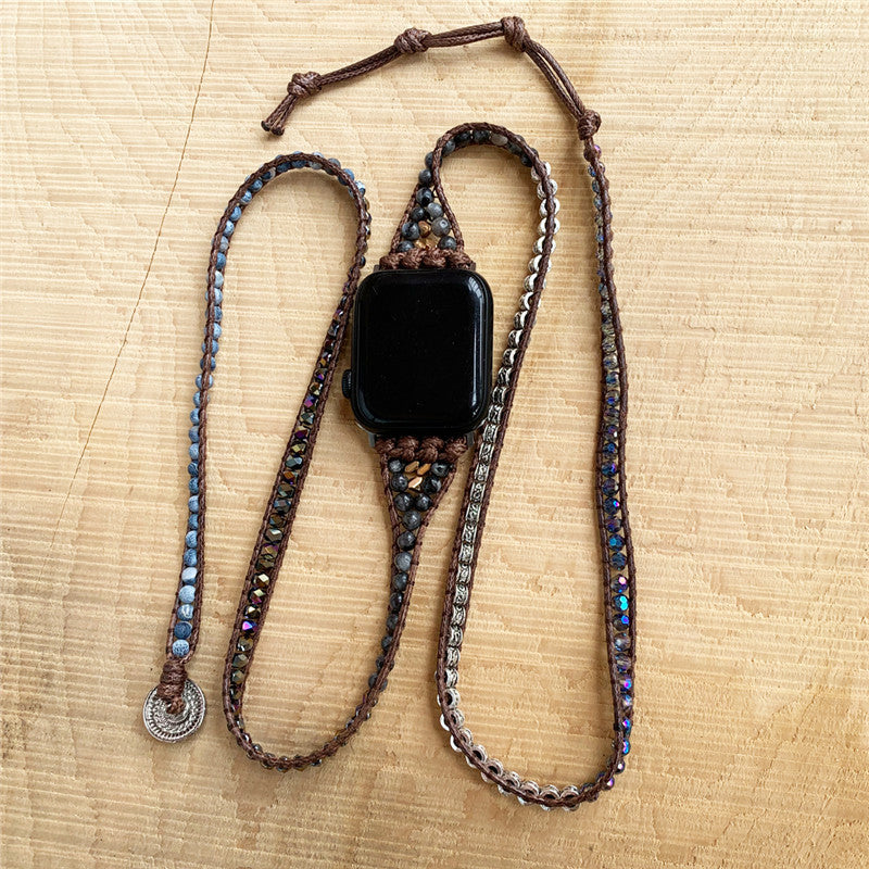 Agate Woven Bohemian Watch Band - Kaldas Online Shopping