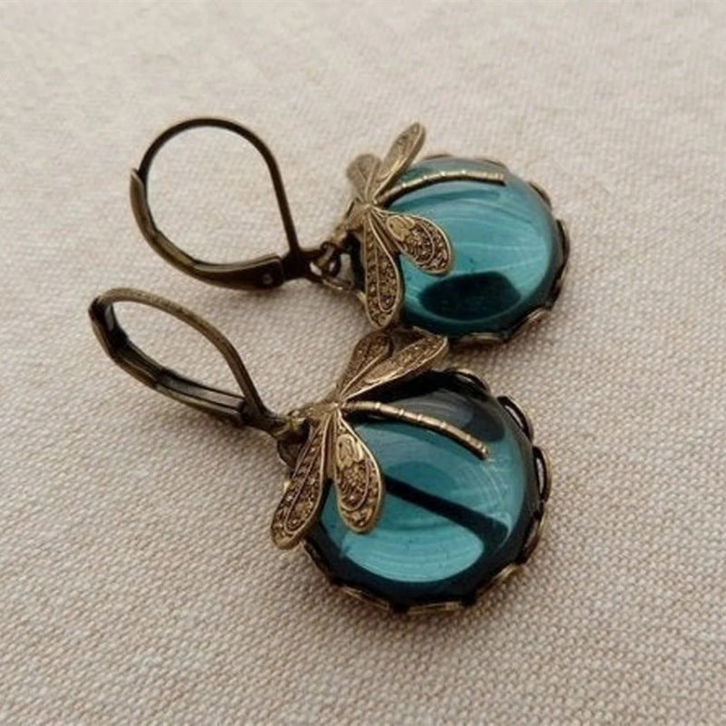 Moonstone Drop Earrings - Kaldas Online Shopping