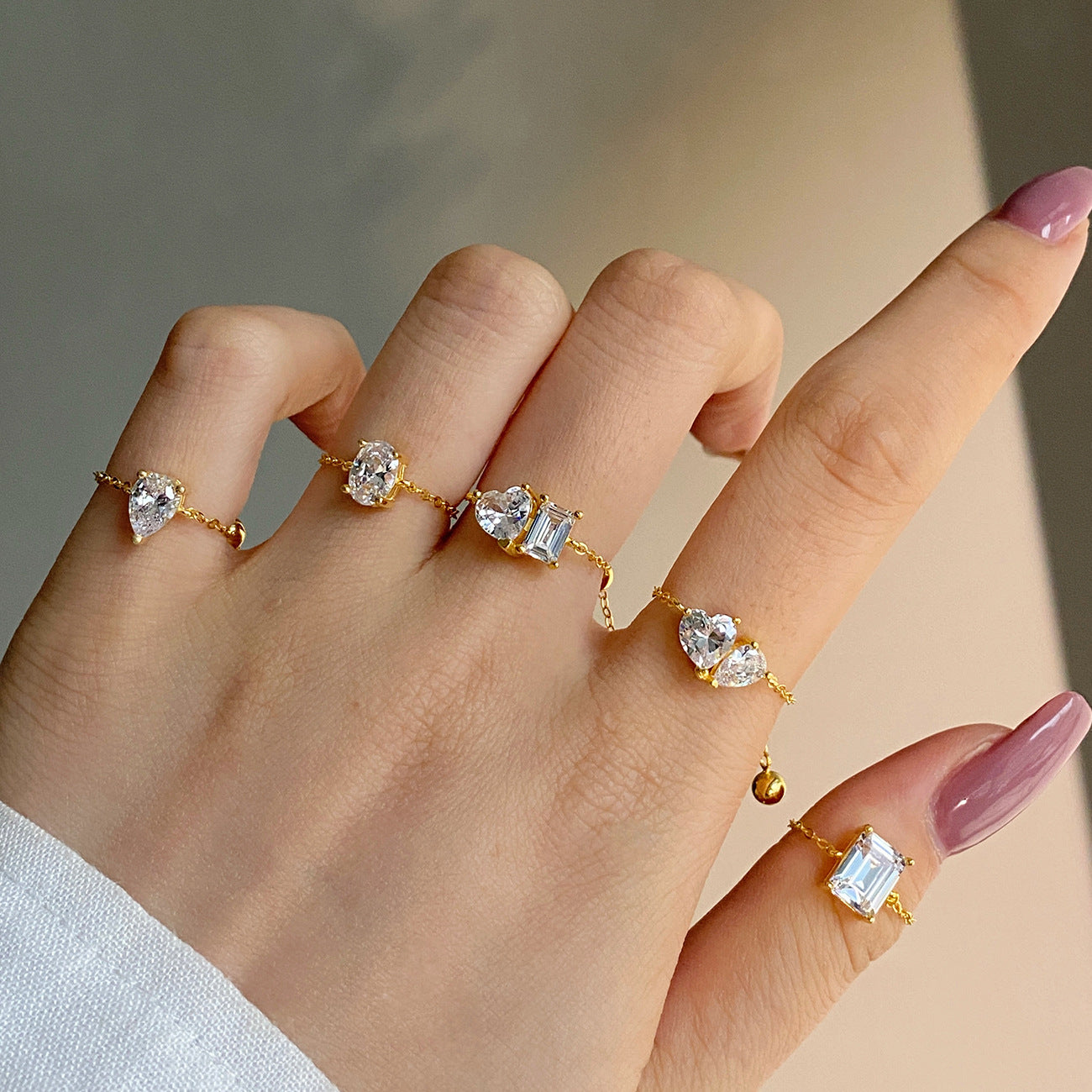 Silver All-match Design Ring - Kaldas Online Shopping