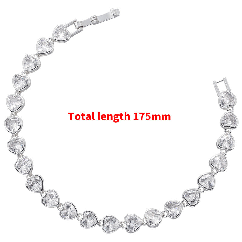 Casual Heart Bracelet/Necklace - Kaldas Online Shopping