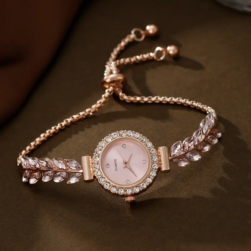 Green Leaf Fine Band Women's Watch - Kaldas Online Shopping
