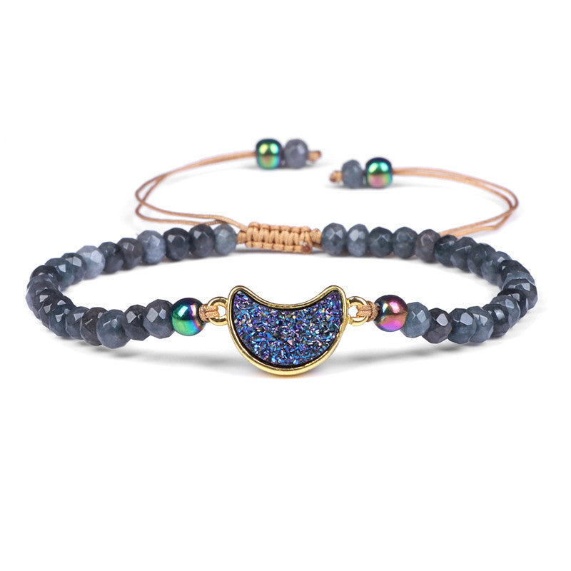 Natural Stone Wheel Beads Bracelet For Women - Kaldas Online Shopping