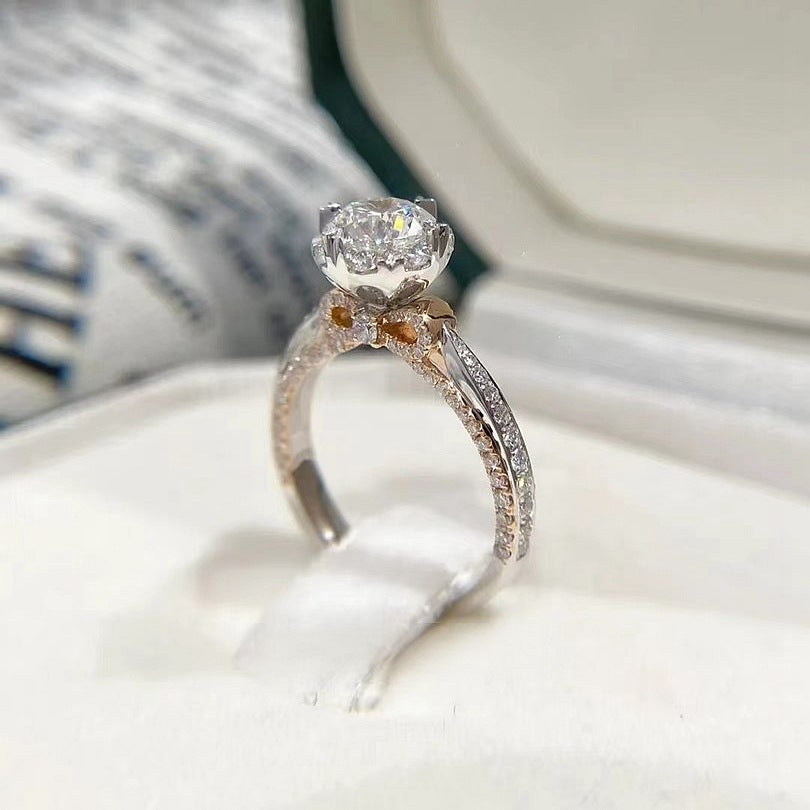 Silver Ribbon Bow Ring - Kaldas Online Shopping