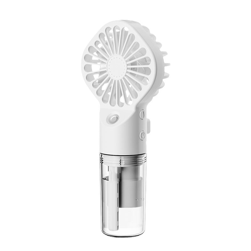 USB Rechargeable Mist Fan with Humidifier - Kaldas Online Shopping