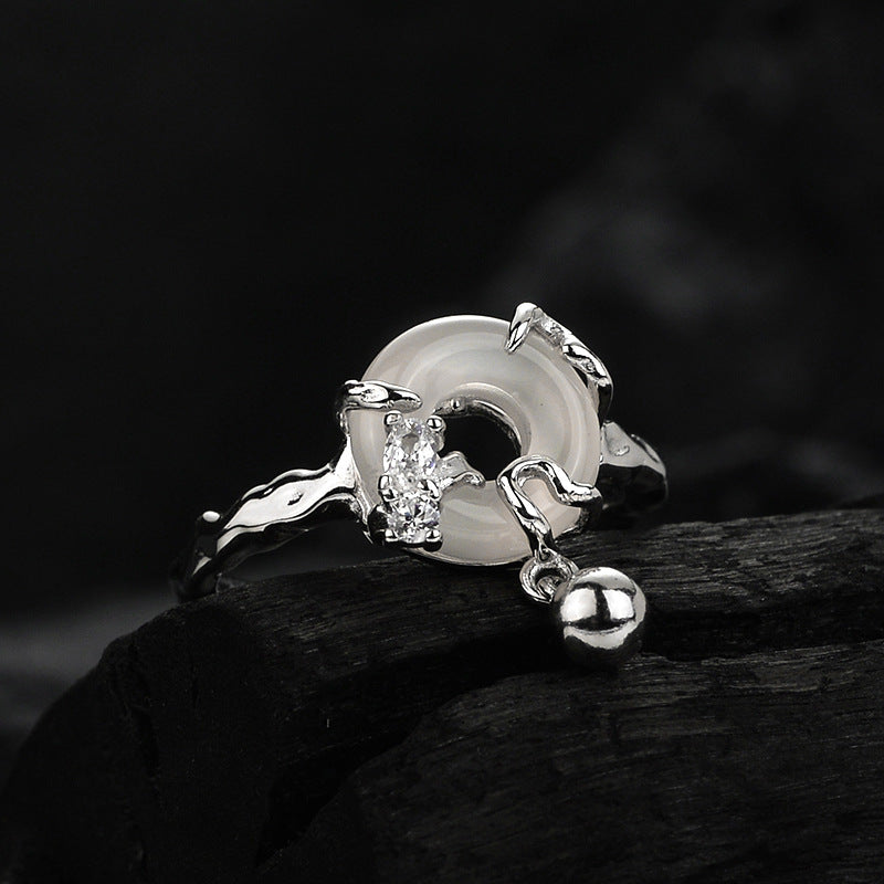 Peace Buckle Ring For Women - Kaldas Online Shopping