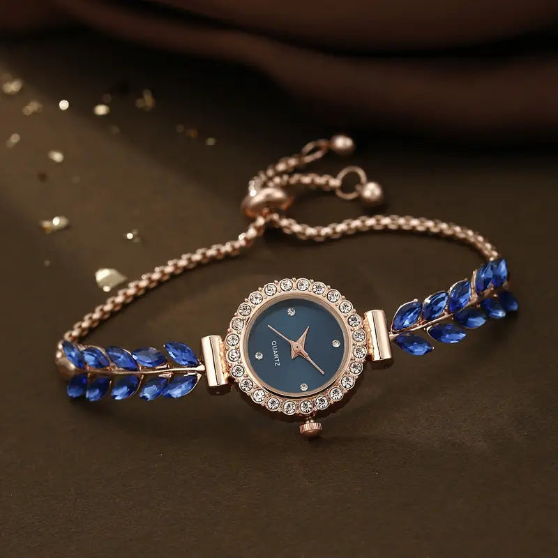 Green Leaf Fine Band Women's Watch - Kaldas Online Shopping