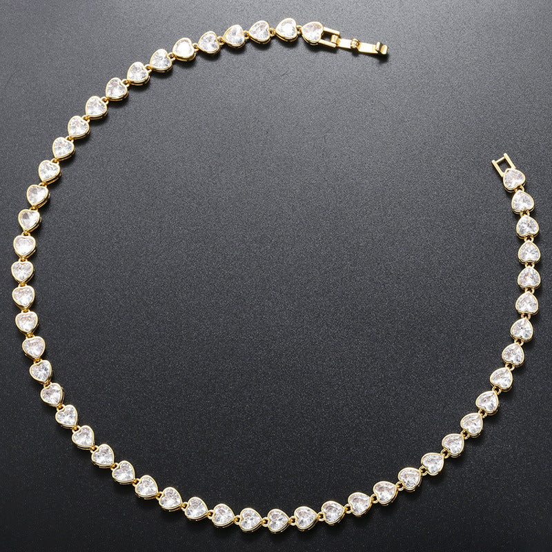 Casual Heart Bracelet/Necklace - Kaldas Online Shopping