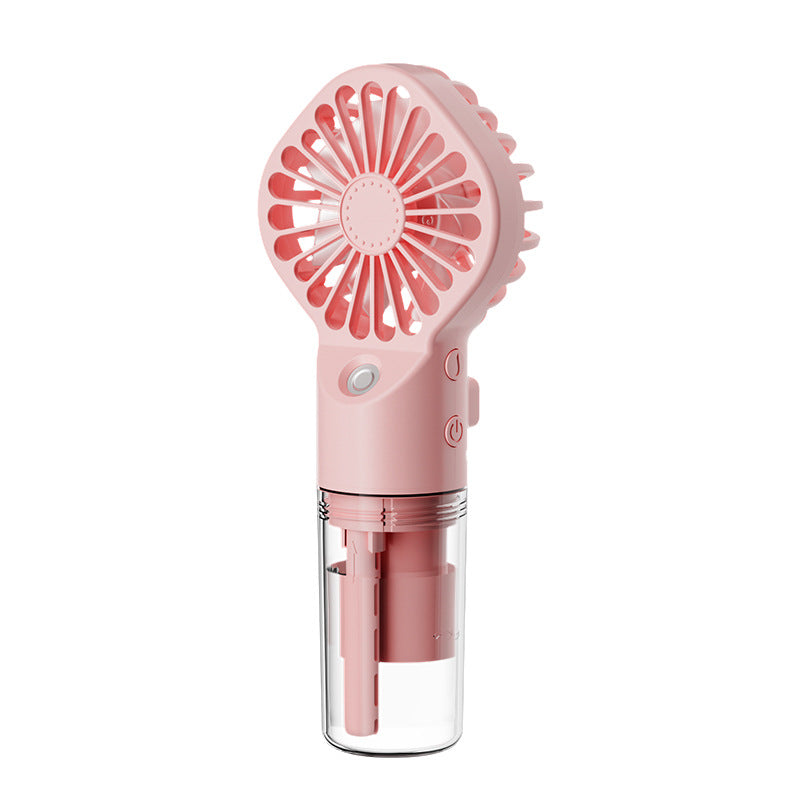 USB Rechargeable Mist Fan with Humidifier - Kaldas Online Shopping