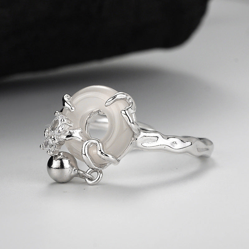 Peace Buckle Ring For Women - Kaldas Online Shopping