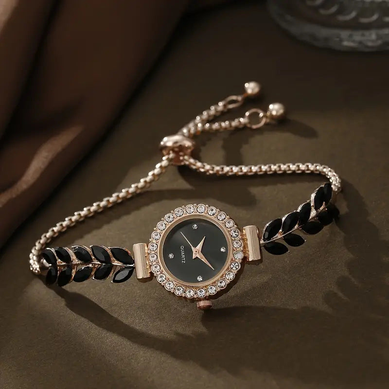 Green Leaf Fine Band Women's Watch - Kaldas Online Shopping