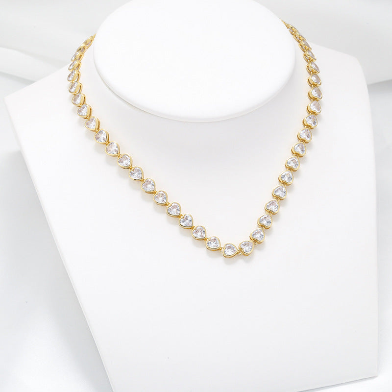 Casual Heart Bracelet/Necklace - Kaldas Online Shopping