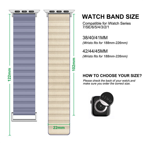 Magnetic Absorption Two-color Watch Band - Kaldas Online Shopping