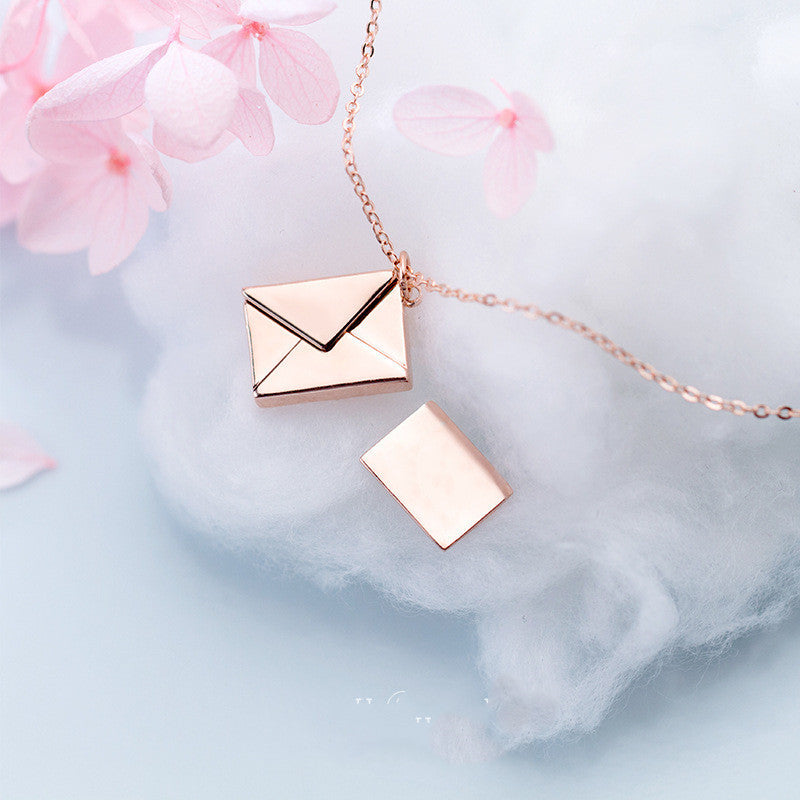 Love Envelop Necklace - Kaldas Online Shopping