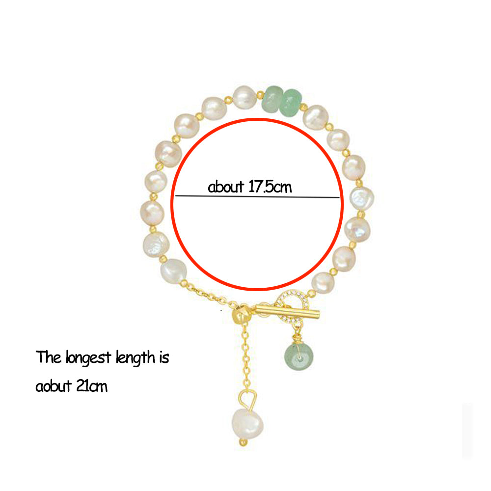 Freshwater Pearl Adjustable Bracelet - Kaldas Online Shopping