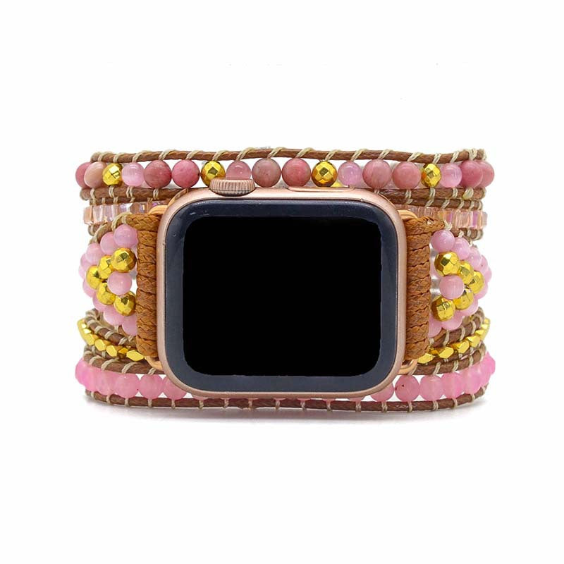 Fashion Simple Crystal Woven Watch Band - Kaldas Online Shopping