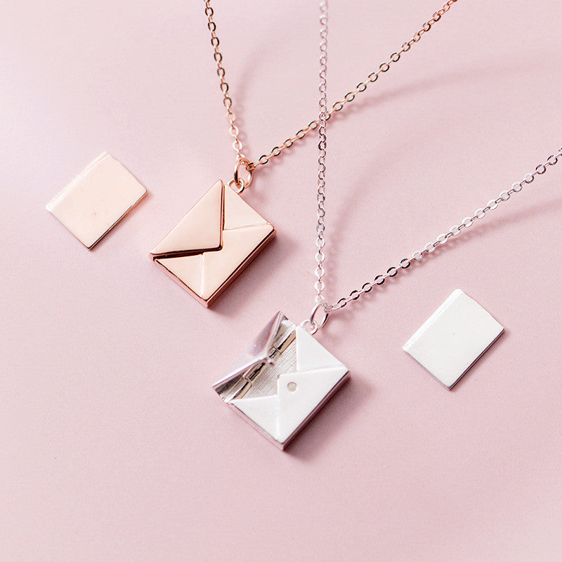 Love Envelop Necklace - Kaldas Online Shopping