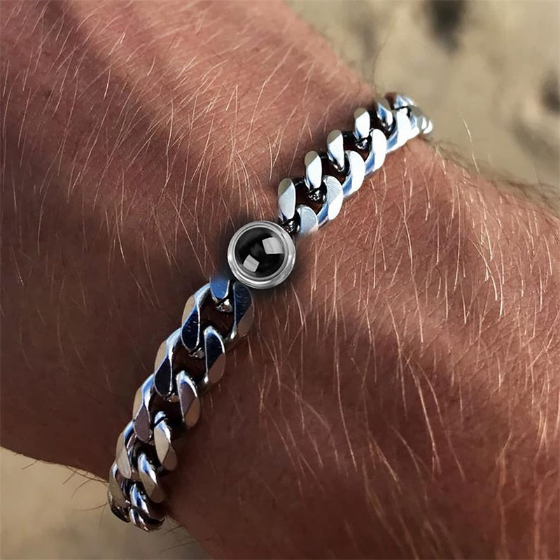 Custom Circle Bracelet - Kaldas Online Shopping