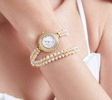 Pearl Luxury Watch for Ladies - Kaldas Online Shopping