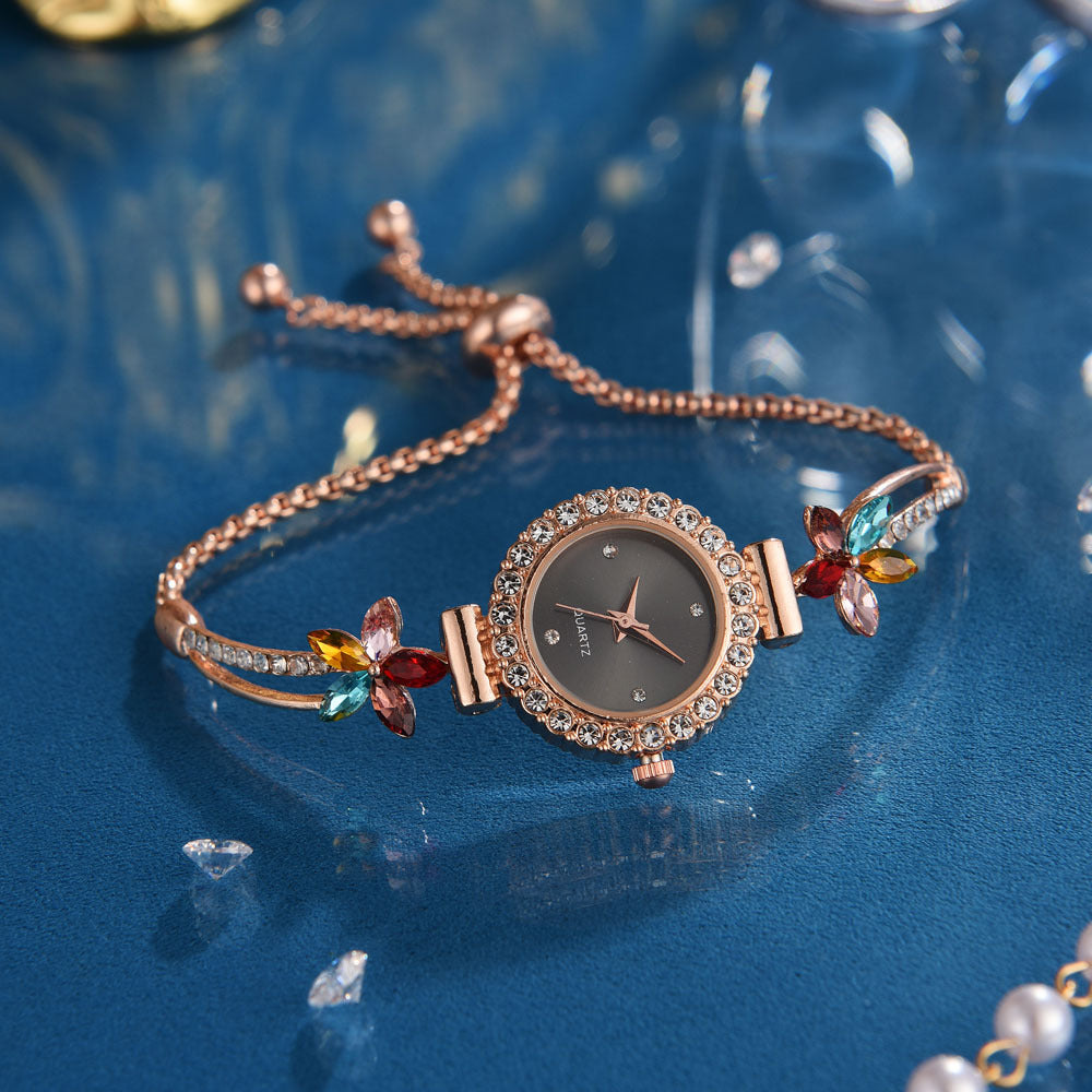 Adjustable Bracelet Women's Quartz Watch - Kaldas Online Shopping