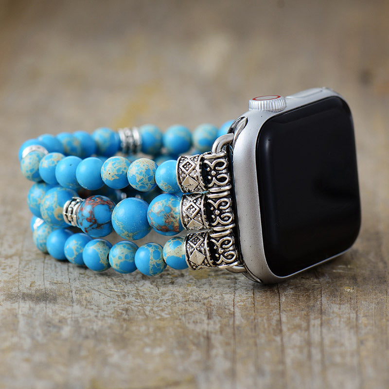 7-color Handmade Stretch Smart Watch Band - Kaldas Online Shopping