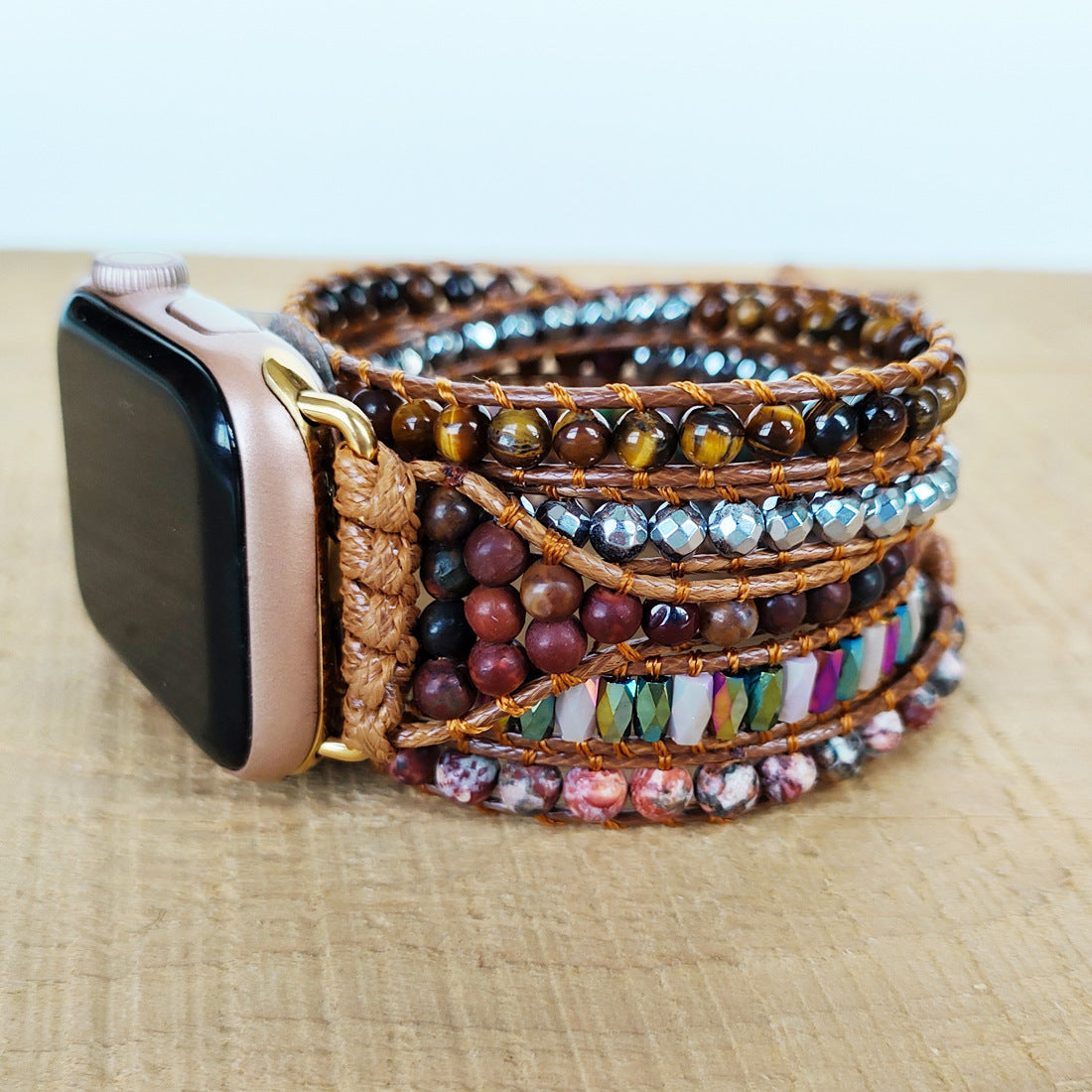 Natural Rough Woven Watch Band - Kaldas Online Shopping