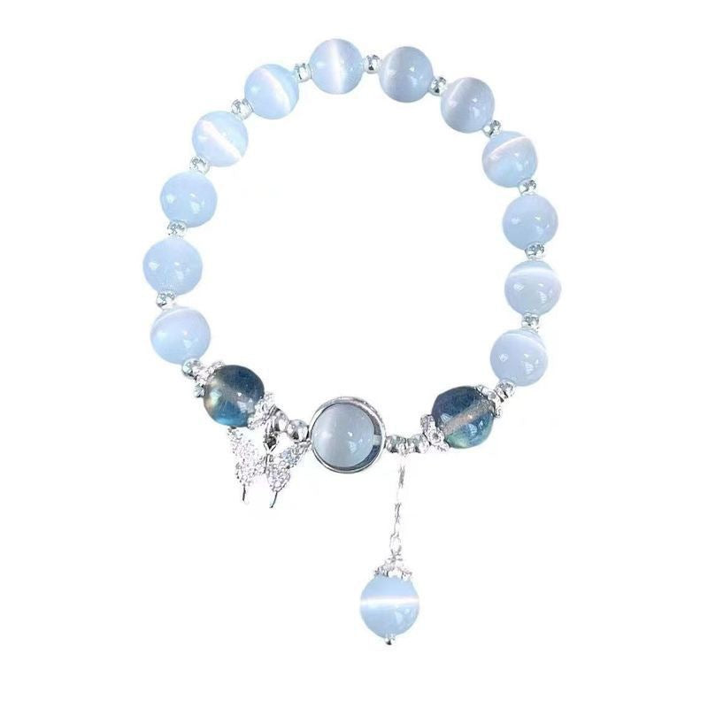 Gray Moonlight Butterfly Bracelet - Kaldas Online Shopping