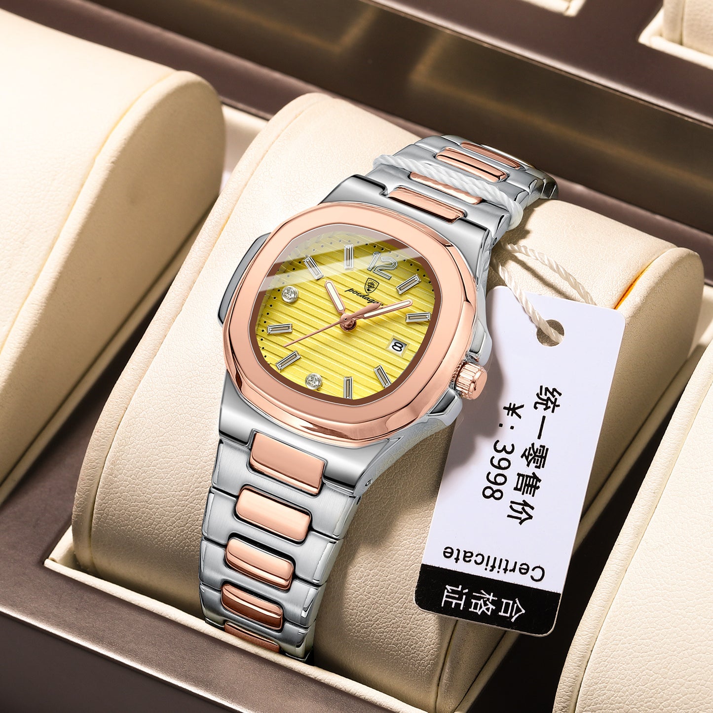Women's Ultra-thin Luminous Quartz Watch - Kaldas Online Shopping