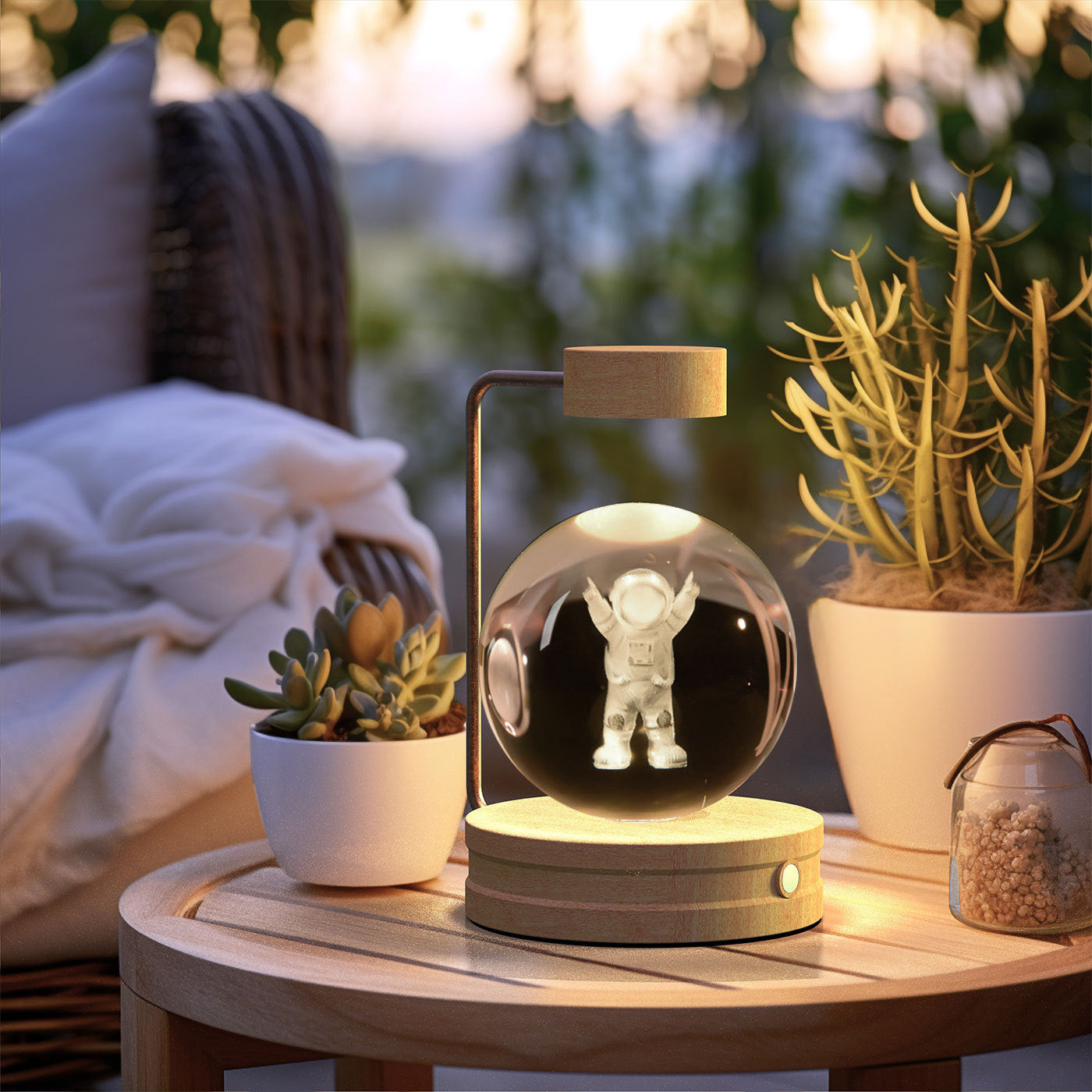 USB Cosmic Dinosaur Night Light