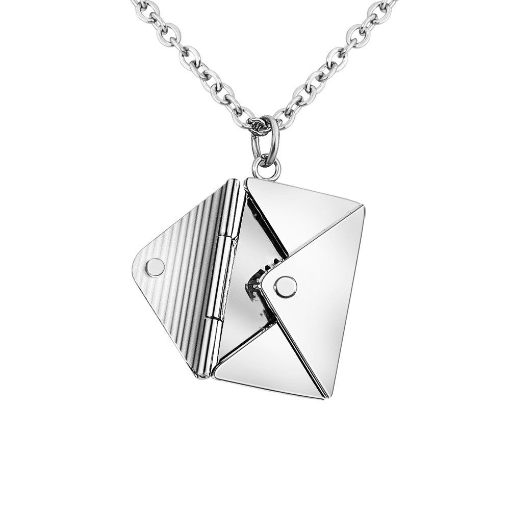 Love Envelop Necklace - Kaldas Online Shopping