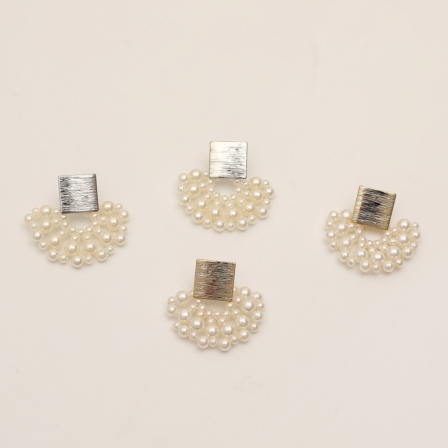 Handmade Pearl Earrings - Kaldas Online Shopping