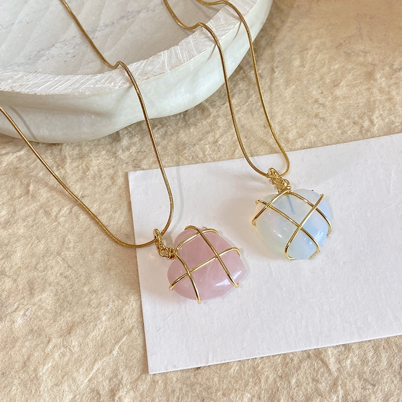Fashion Moonstone Necklace - Kaldas Online Shopping