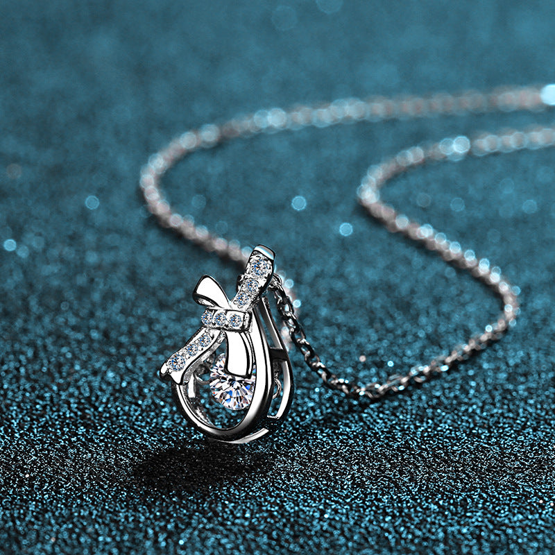 925 Sterling Silver Moissanite Necklace