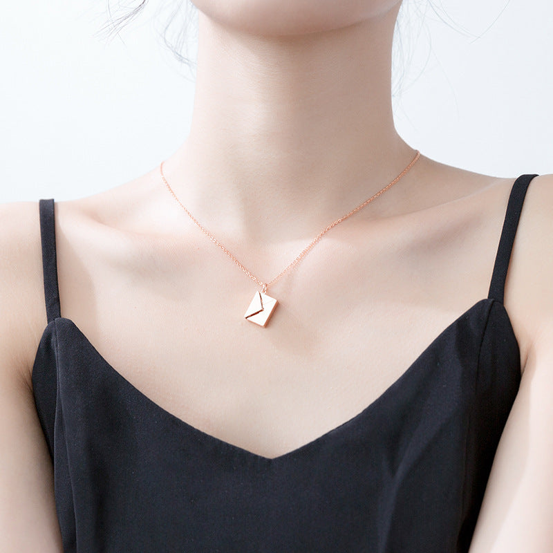 Love Envelop Necklace - Kaldas Online Shopping