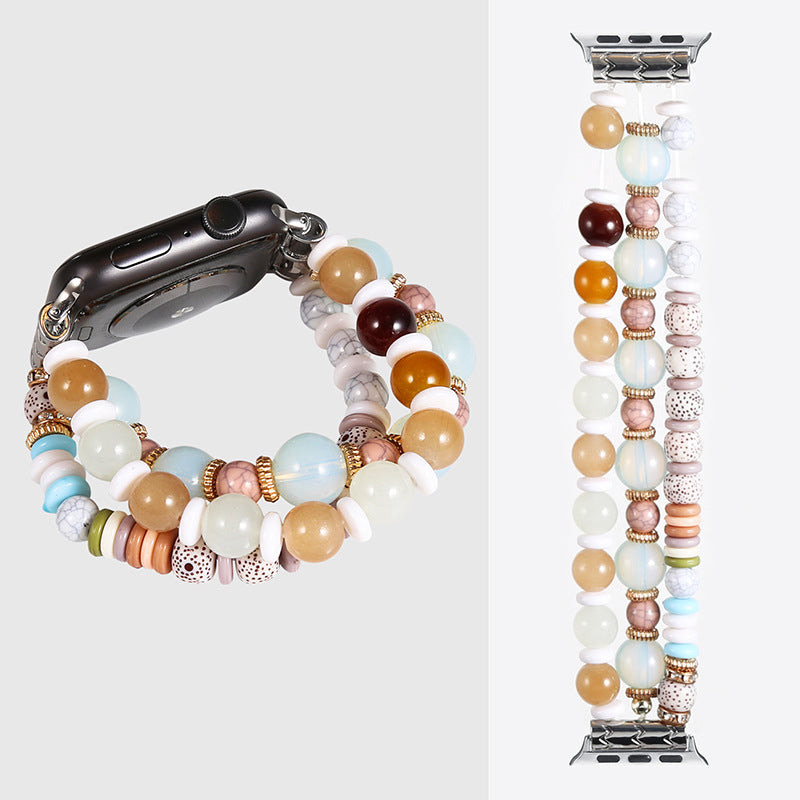 Bohemian Handmade Beaded Watch Band - Kaldas Online Shopping