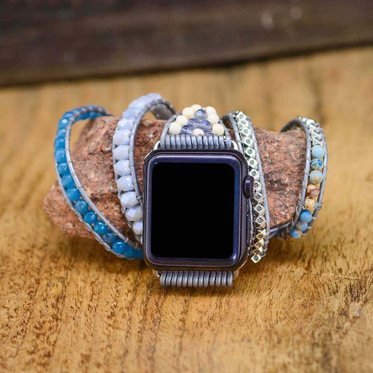 Popular Accessories Natural Stone Woven Watch Band - Kaldas Online Shopping