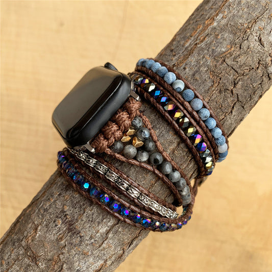 Agate Woven Bohemian Watch Band - Kaldas Online Shopping