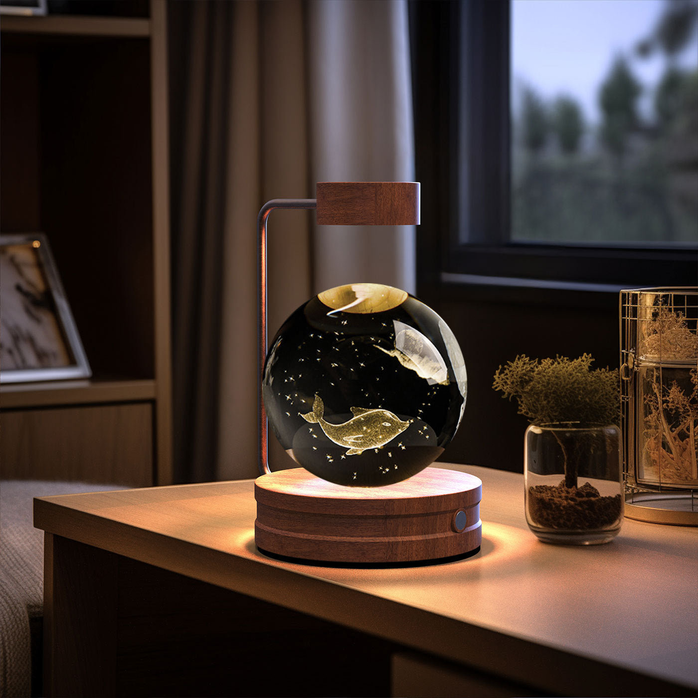 USB Cosmic Dinosaur Night Light